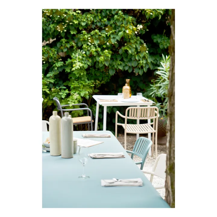 Fauteuil outdoor Patio en inox | Vert Lichen- Image produit n°5