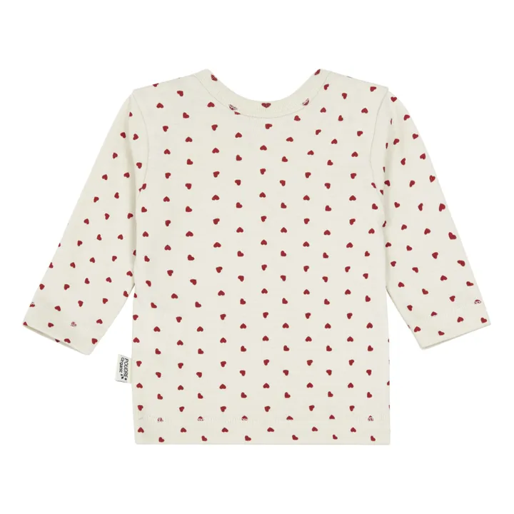 T-Shirt Coton Bio Begonia | Rouge- Image produit n°1