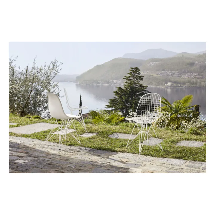 Chaise Eames wire DKR piétement époxy | Blanc- Image produit n°5