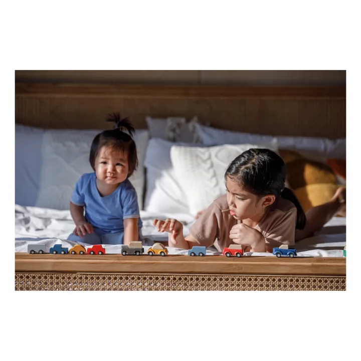 Mini véhicules en bois - Set de 5- Image produit n°3