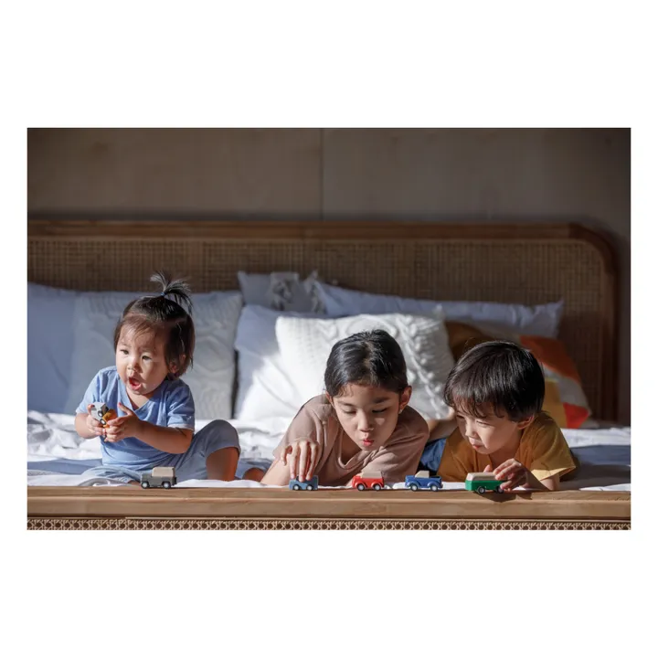 Mini véhicules en bois - Set de 5- Image produit n°6