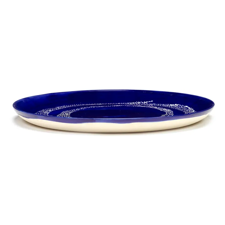 Assiette Feast - Ottolenghi | Bleu marine- Image produit n°1