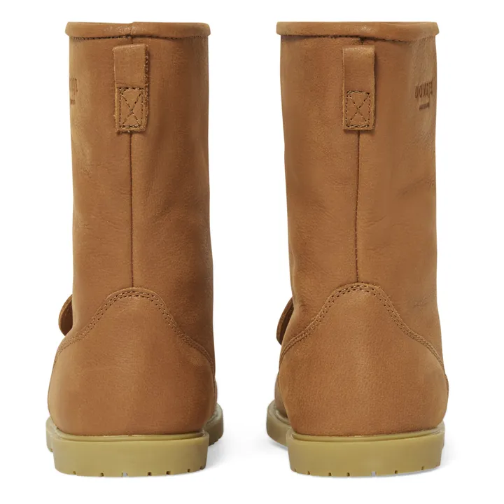 Bottes Fourrées Tigre Wadudu | Camel- Image produit n°4