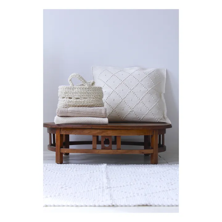Tapis Diamond | Ecru- Image produit n°3