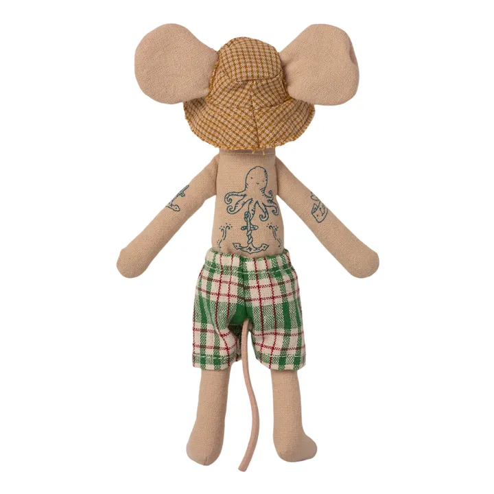 Papa souris dans sa cabine de plage- Image produit n°2