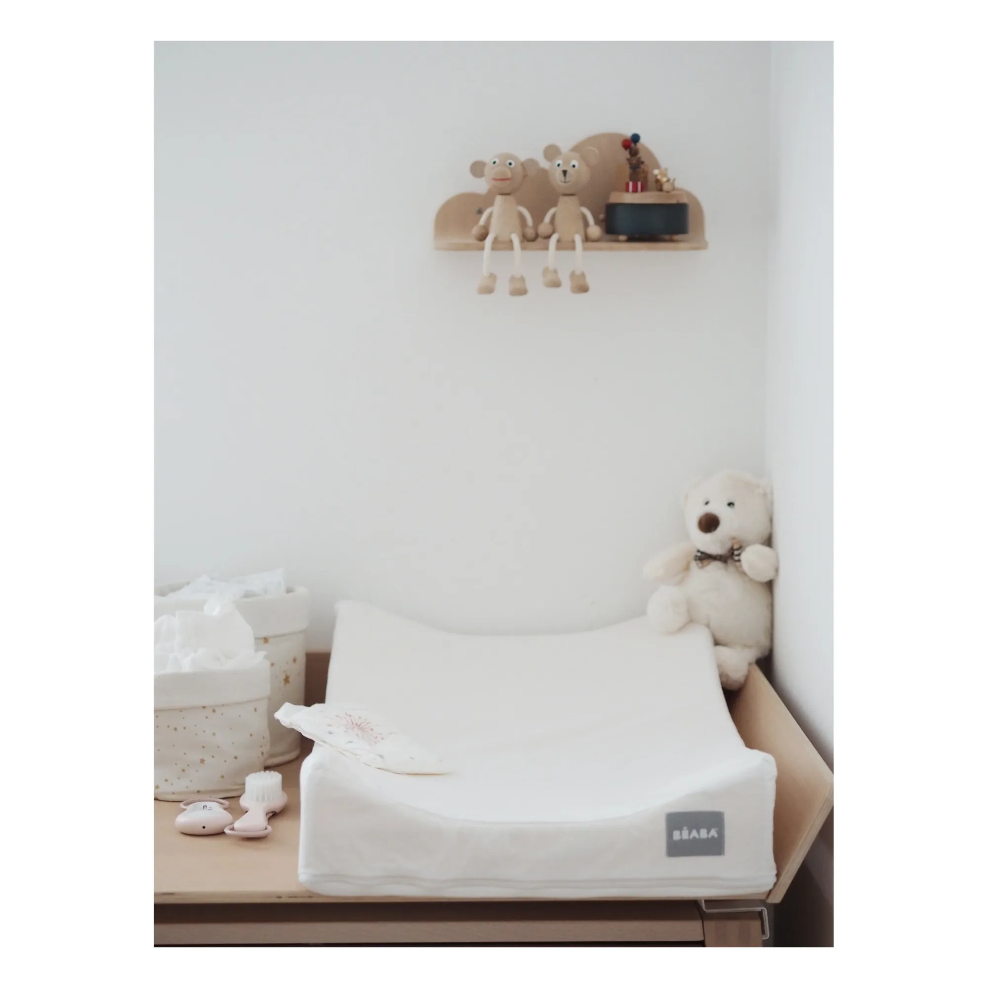 Matelas à langer Sofalange | Blanc- Image produit n°1