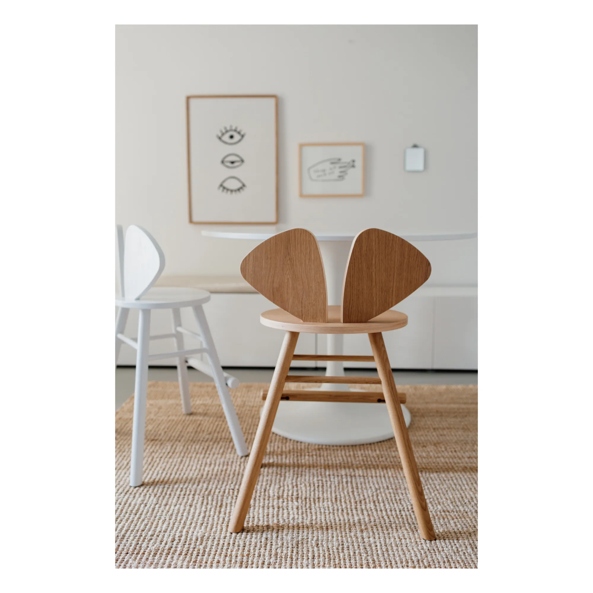 Chaise junior en chêne Souris | Chêne- Image produit n°2