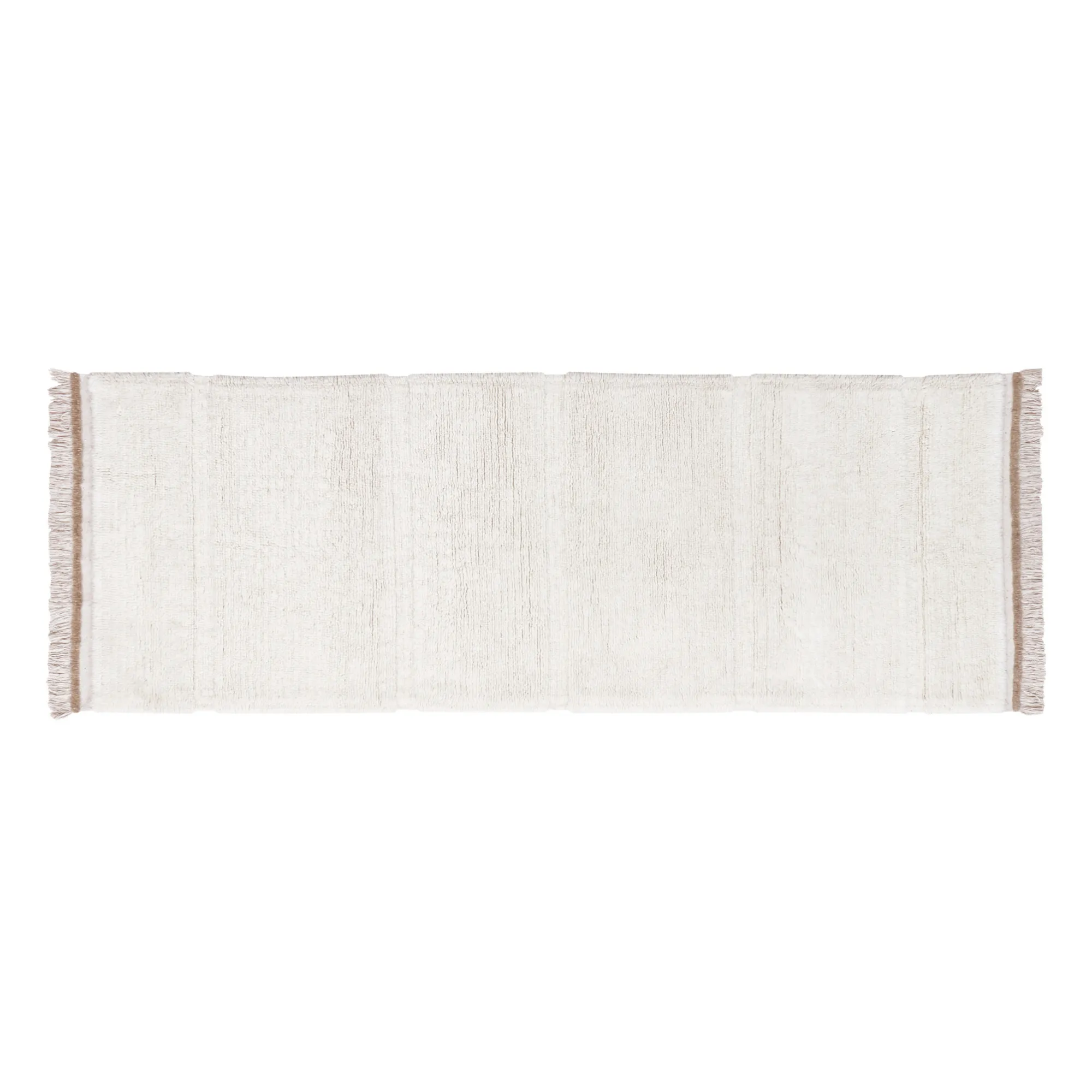 Tapis Steppe Runner | Blanc- Image produit n°0