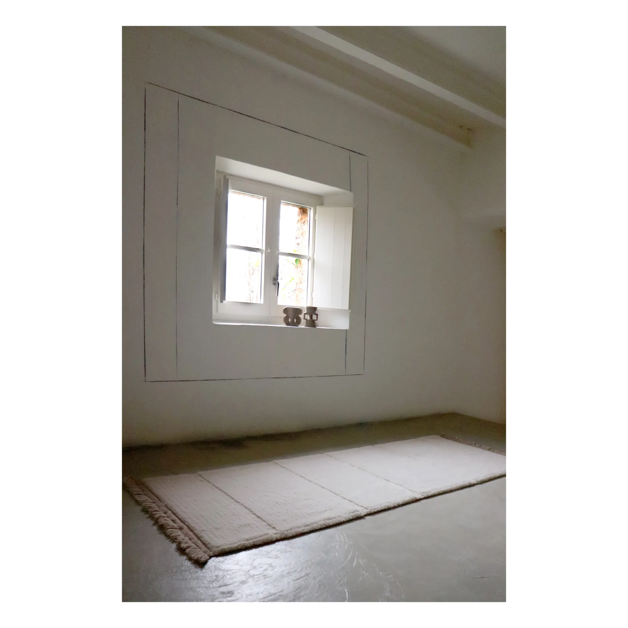 Tapis Steppe Runner | Blanc- Image produit n°3