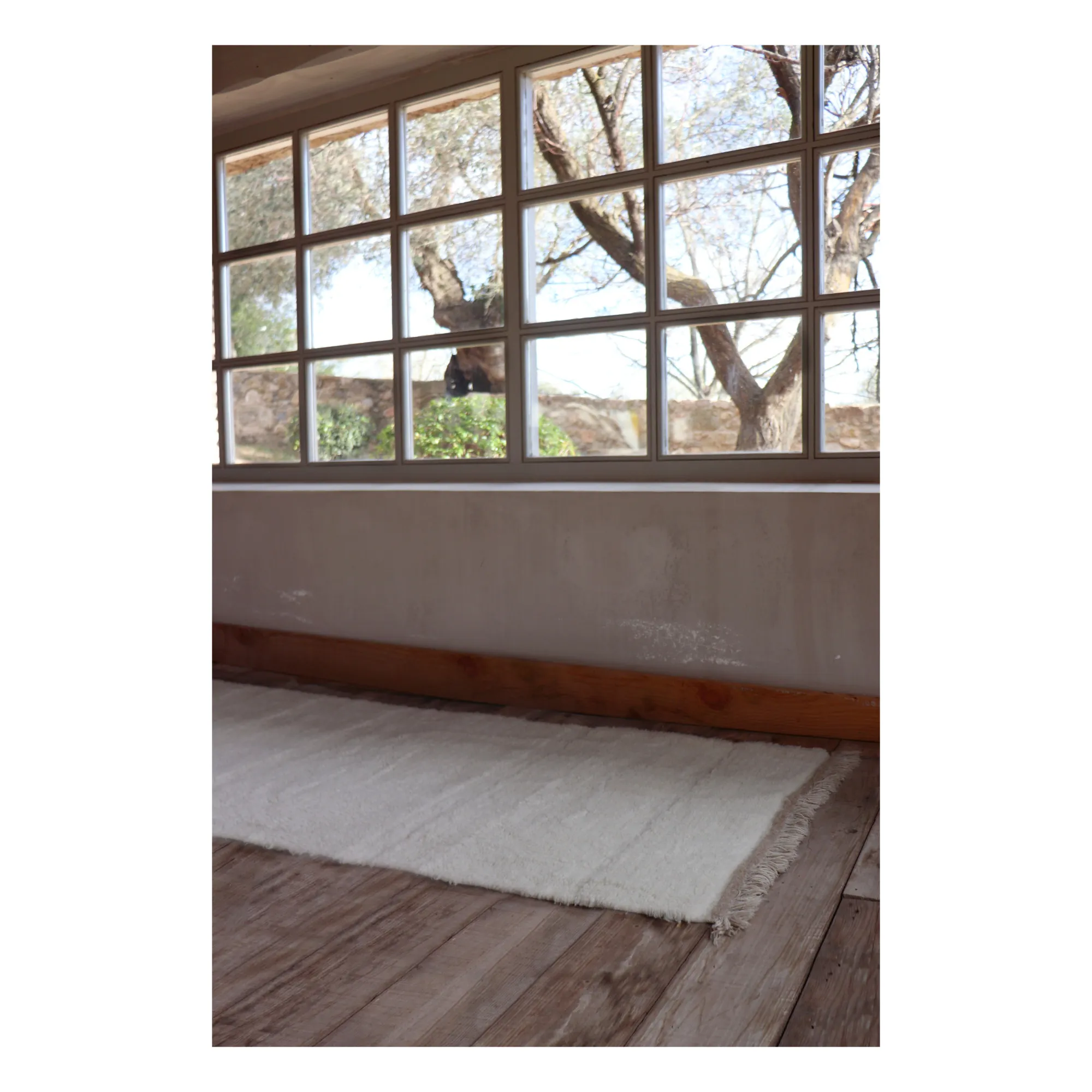 Tapis Steppe Runner | Blanc- Image produit n°5