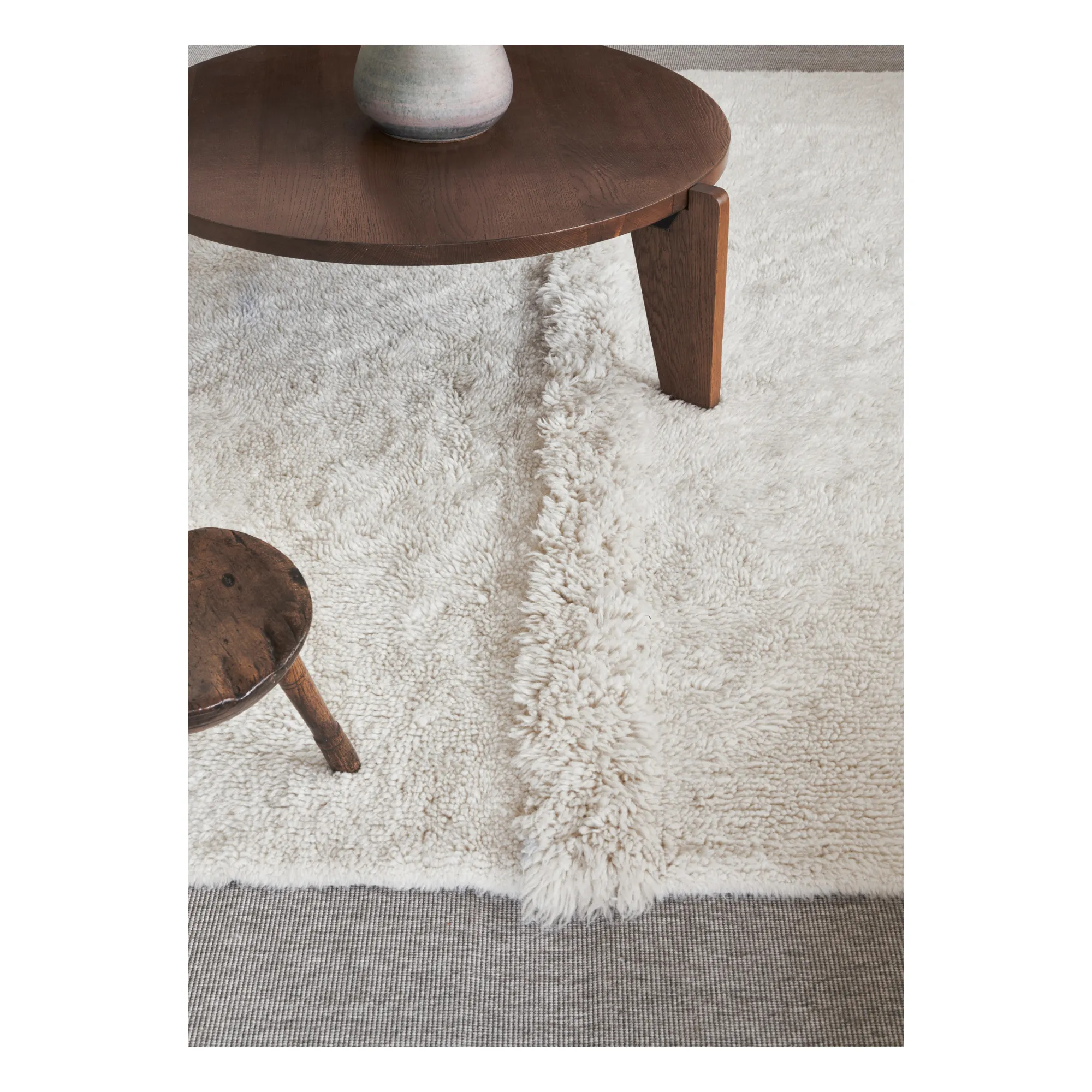Tapis Tundra | Blanc- Image produit n°1