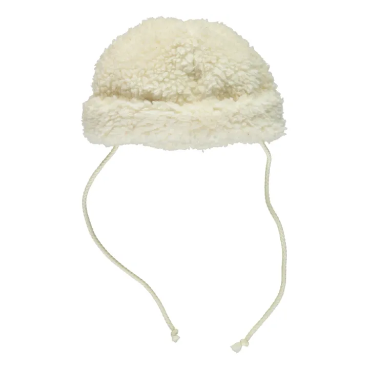 Chapeau Façon Fourrure Itoh | Crème- Image produit n°1