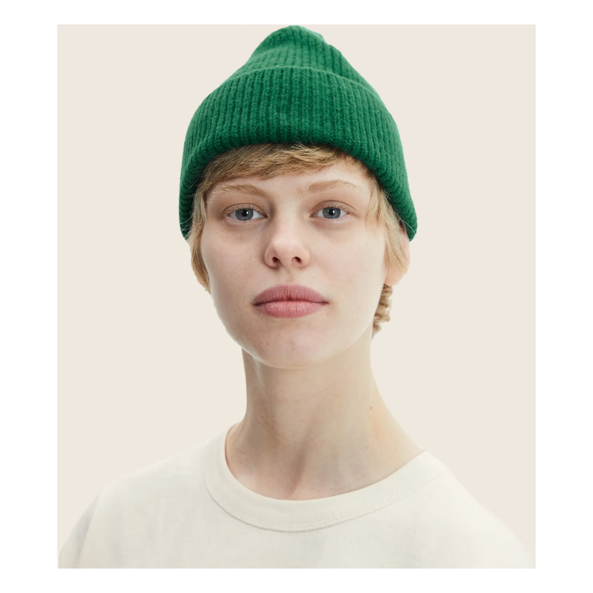 Woollen Beanie | Green- Product image n°1