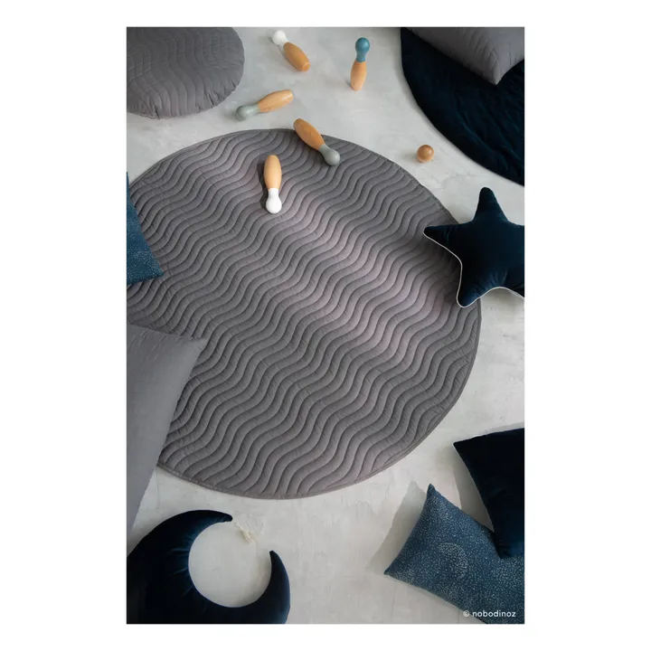 Alfombra de juego Kiowa 105 cm | Gris- Imagen del producto n°1