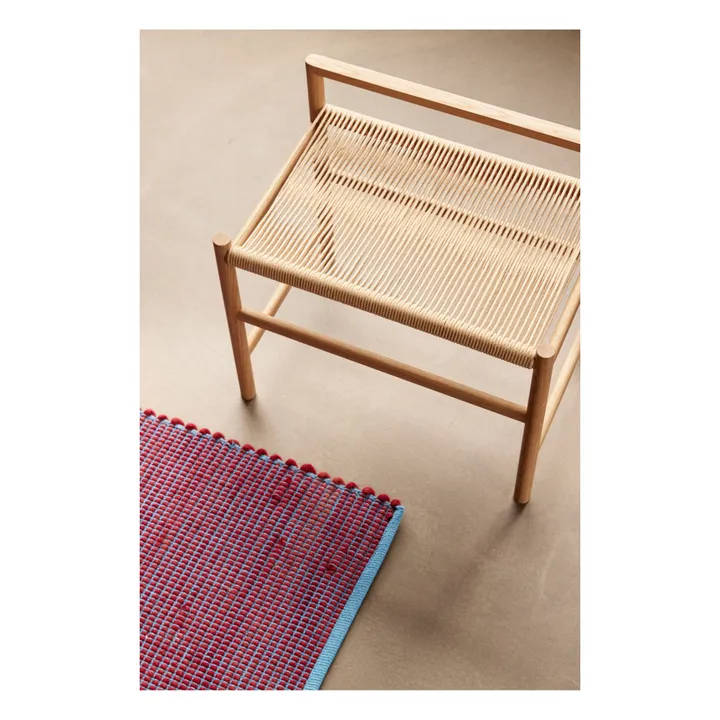 FSC Oak and Rope Bench | Oak- Product image n°3