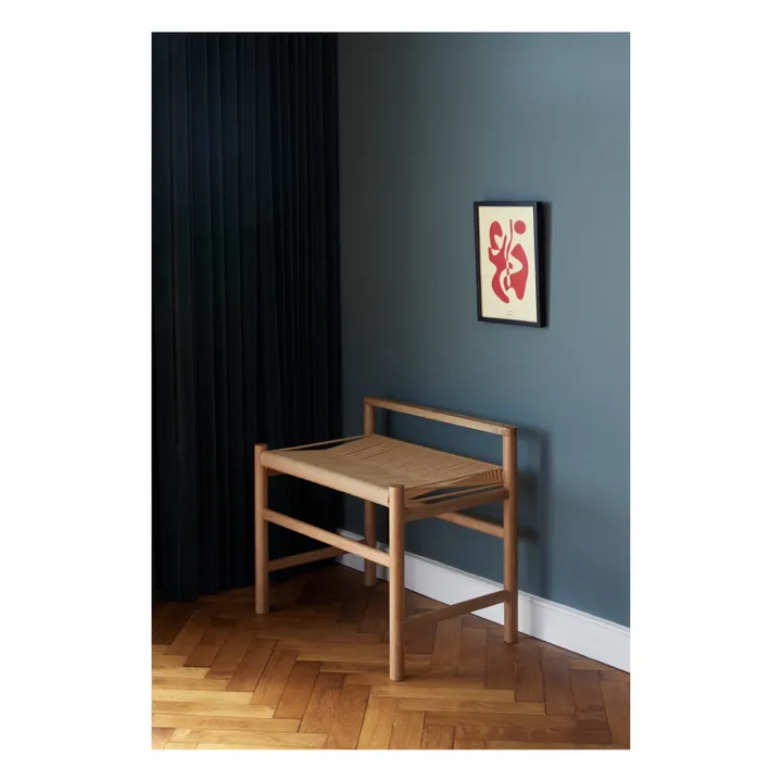 FSC Oak and Rope Bench | Oak- Product image n°5