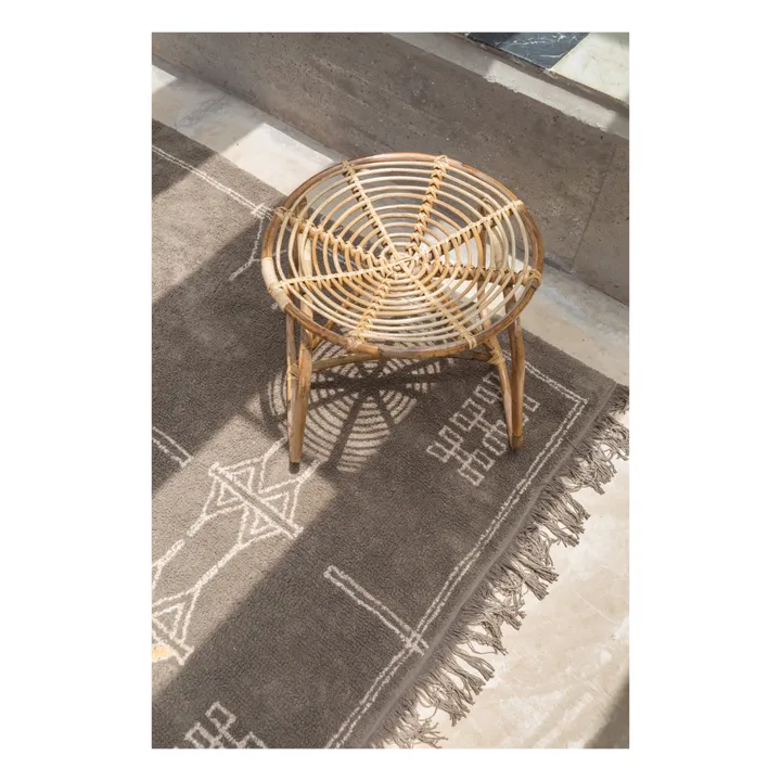 Tapis Kerman Smallable x Lorena Canals | Marron- Image produit n°3