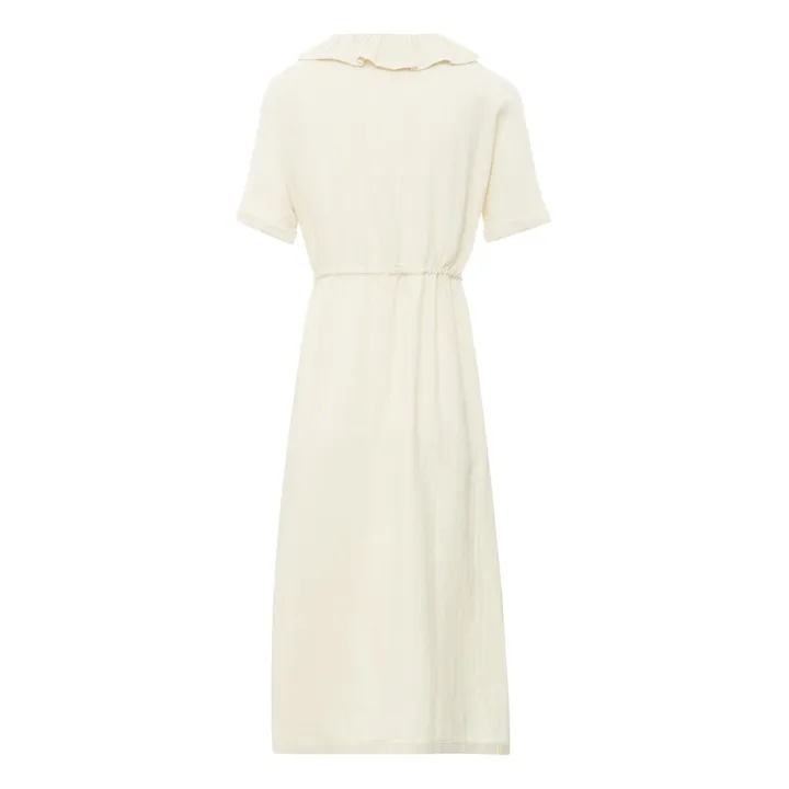 Robe Camarine Coton Bio - Collection Femme | Crème- Image produit n°6