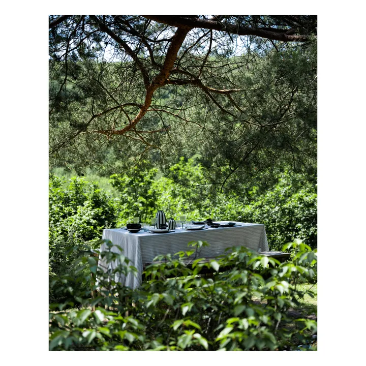 Jarrón decorativo Riviera | Negro- Imagen del producto n°1