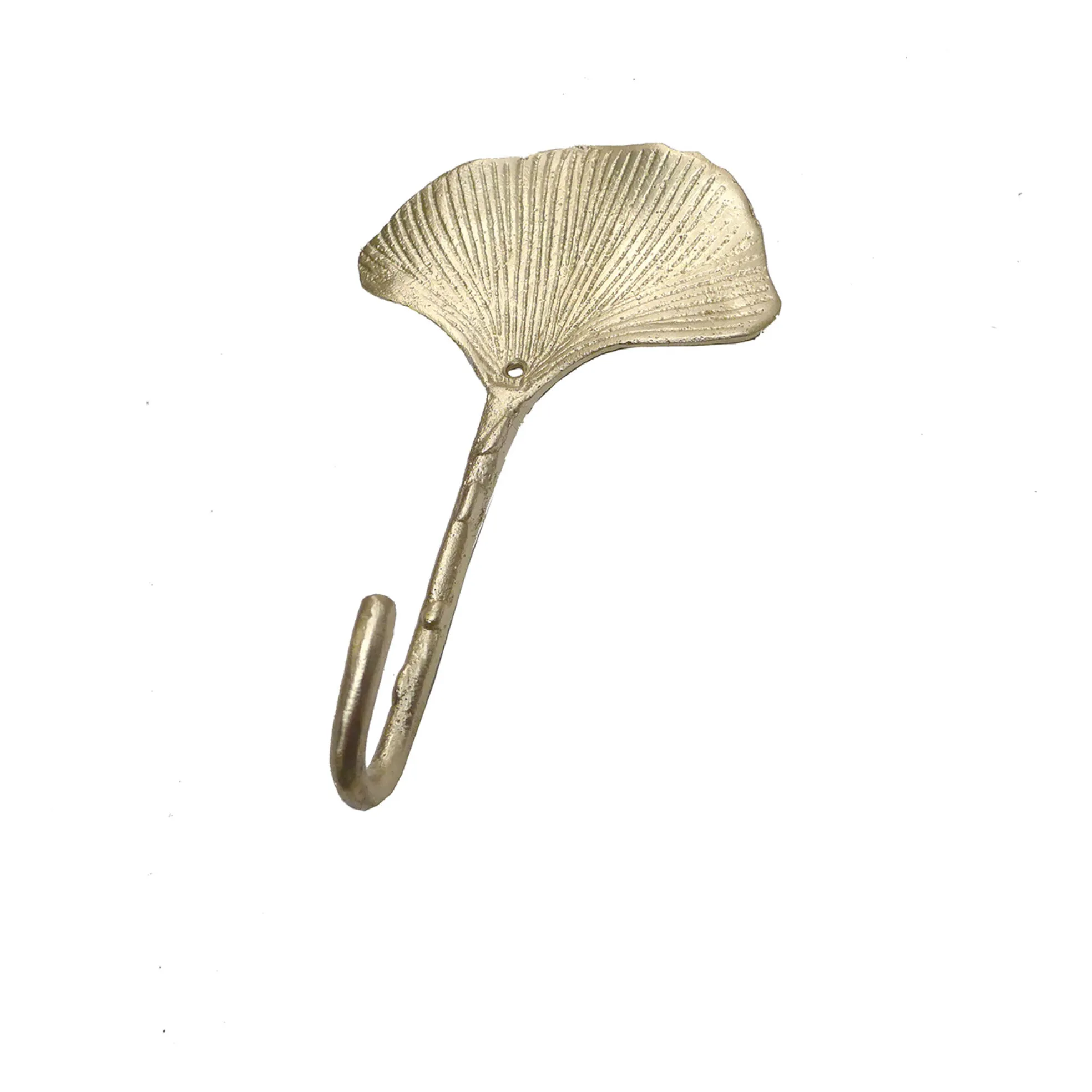 Patère en laiton Ginko | Mordoré- Image produit n°0