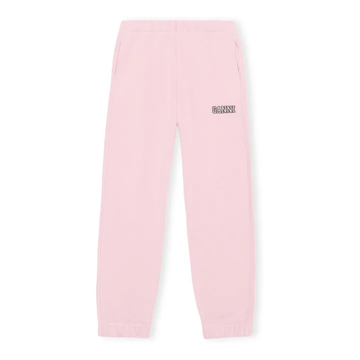 Jogger Isoli Software Coton Bio | Rose- Image produit n°0