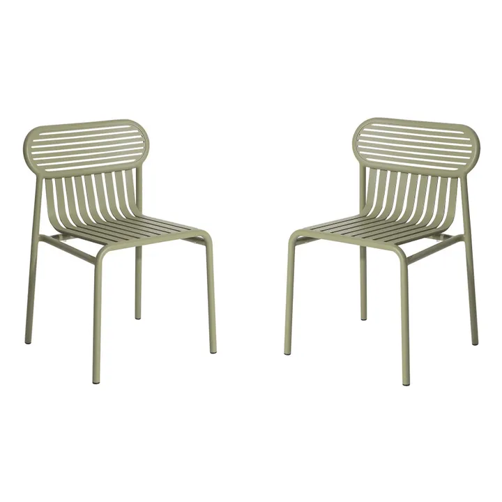 Chaise Week-end - Set de 2 | Vert Jade- Image produit n°0