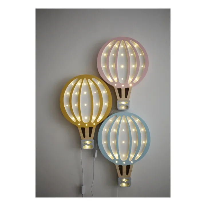 Lampe à poser Montgolfière | Bleu pâle- Image produit n°4