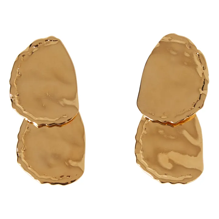 Boucles d'Oreilles Sabi | Naturel- Image produit n°0