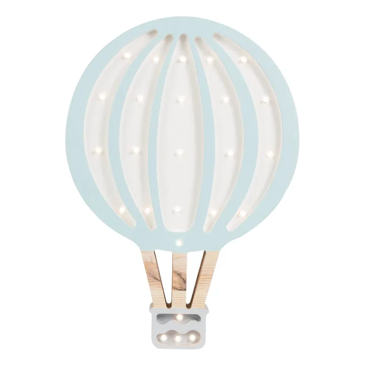 Lampe à poser Montgolfière | Bleu pâle- Image produit n°0