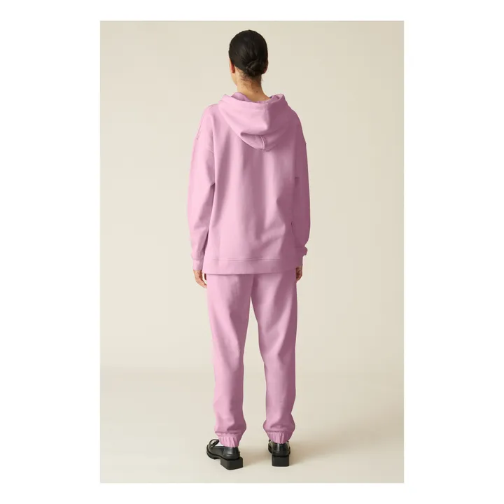 Jogger Isoli Software Coton Bio | Rose- Image produit n°2