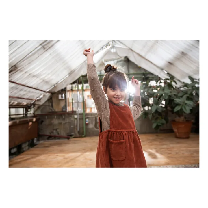 June Recycled Knit Jumper | Taupe brown- Product image n°3