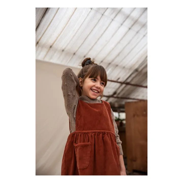June Recycled Knit Jumper | Taupe brown- Product image n°5
