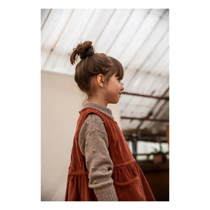 June Recycled Knit Jumper | Taupe brown- Product image n°6