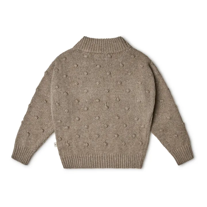 June Recycled Knit Jumper | Taupe brown- Product image n°7