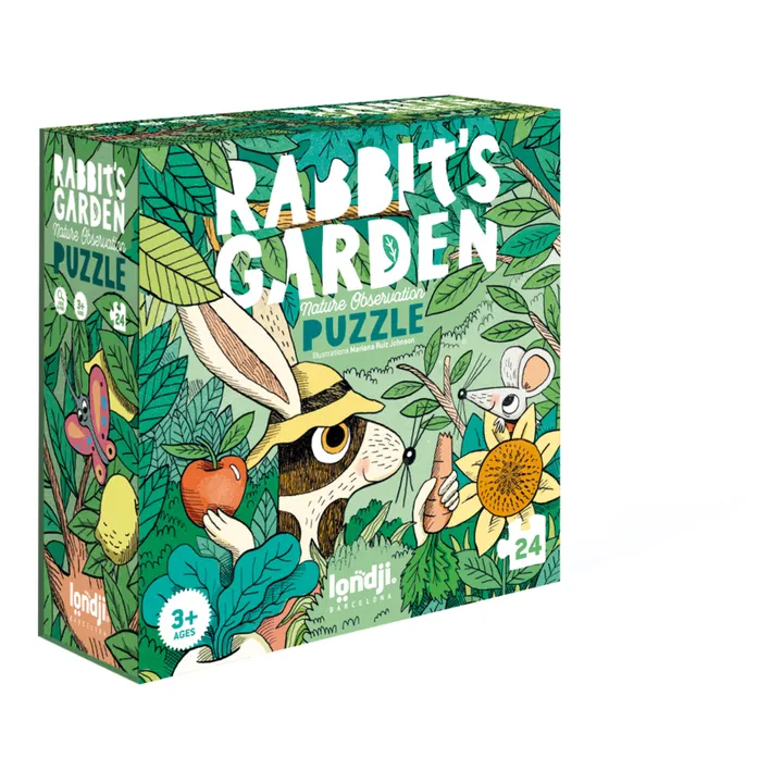 Puzzle Rabbit's Garden - 24 pièces- Image produit n°0