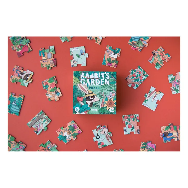 Puzzle Rabbit's Garden - 24 pièces- Image produit n°1