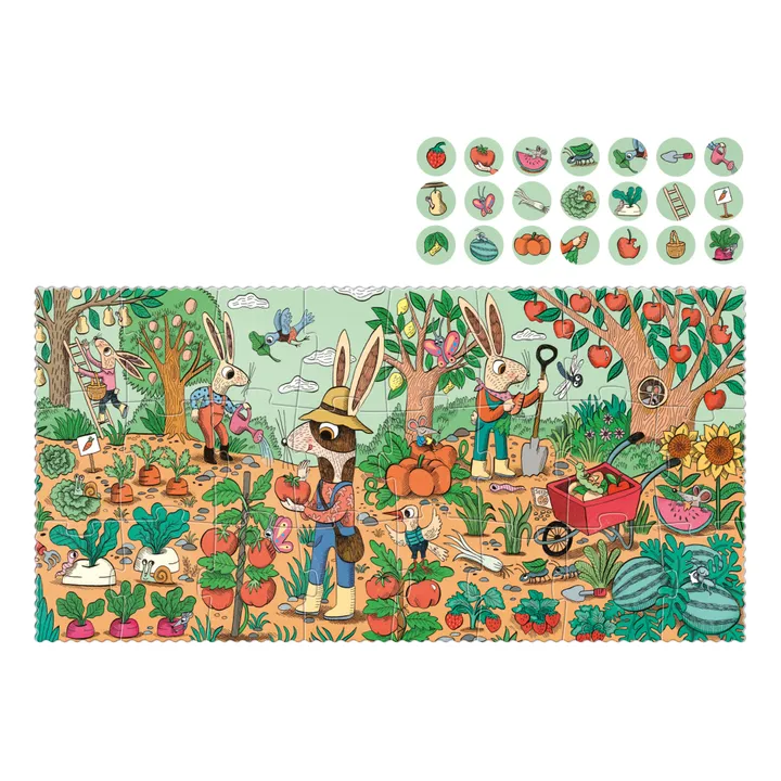 Puzzle Rabbit's Garden - 24 pièces- Image produit n°2