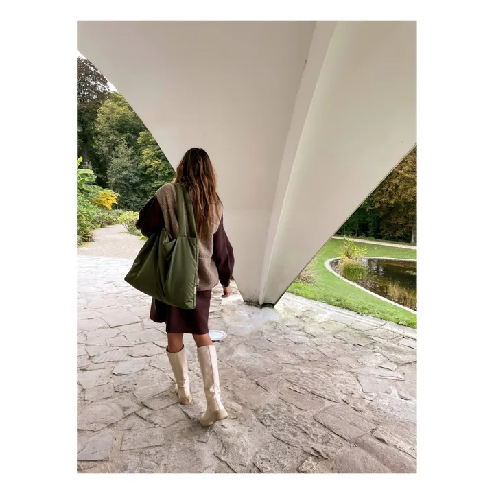 Sac mom-bag | Vert foncé- Image produit n°7
