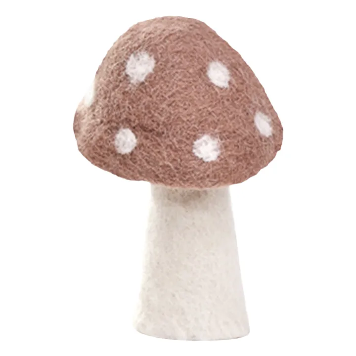 Fungo, modello: Dotty decorativo in feltro | Rosa Pallido- Immagine del prodotto n°0