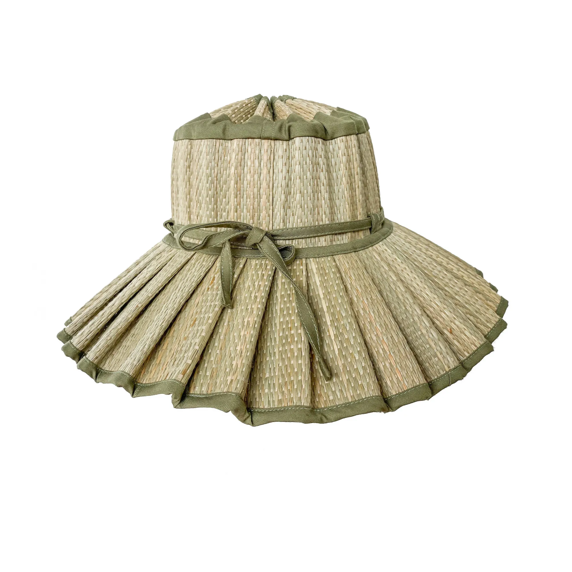 Capri Olive Grove Hat | Khaki- Product image n°0