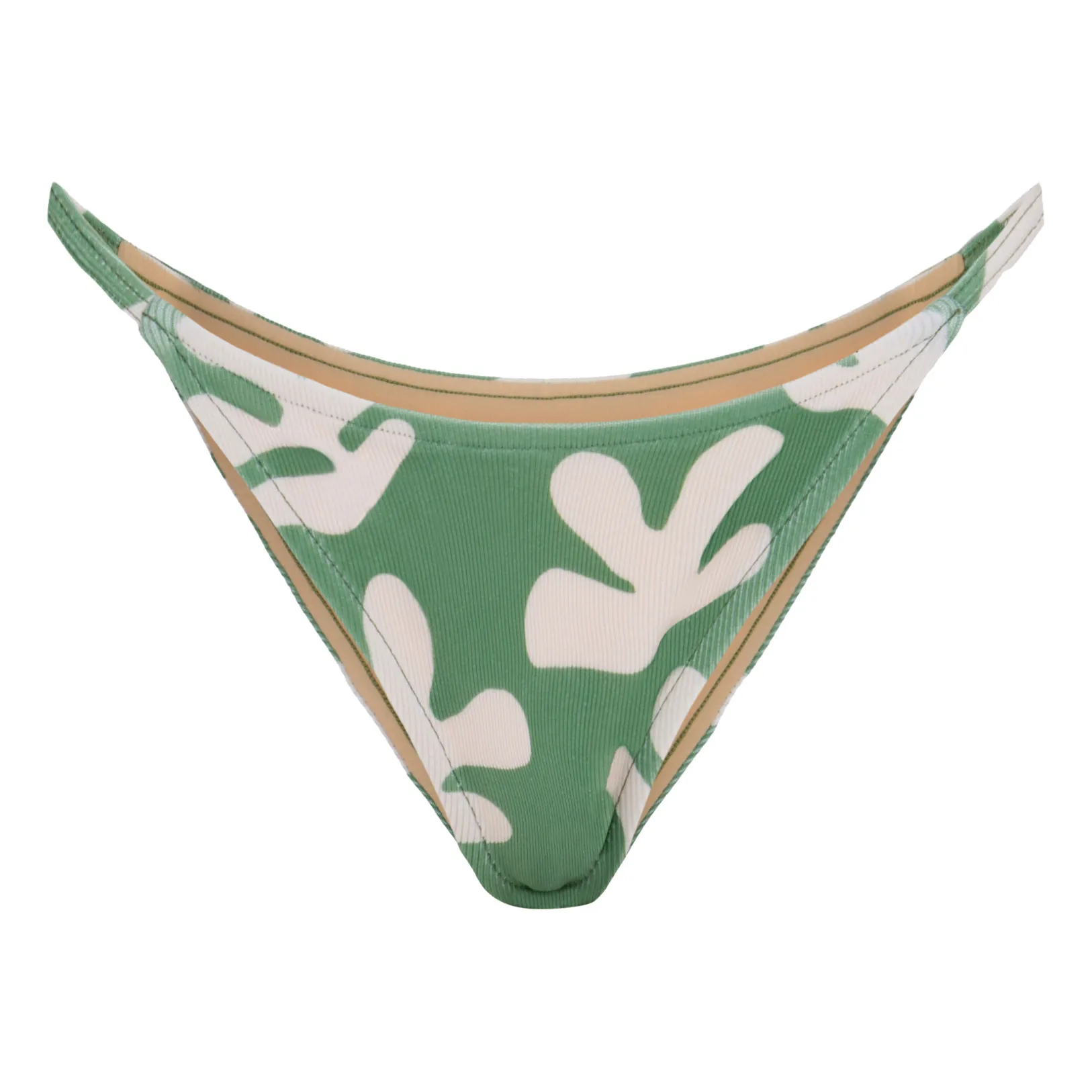 Zulu Zephyr Flora Bikini Bottoms Green Smallable