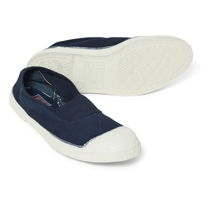 Zapatillas Elásticas veganas | Azul Marino- Imagen del producto n°2