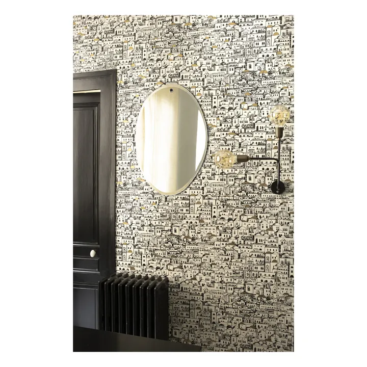 Miroir extra plat biseauté - forme aléatoire ovale 50x66 cm- Image produit n°4