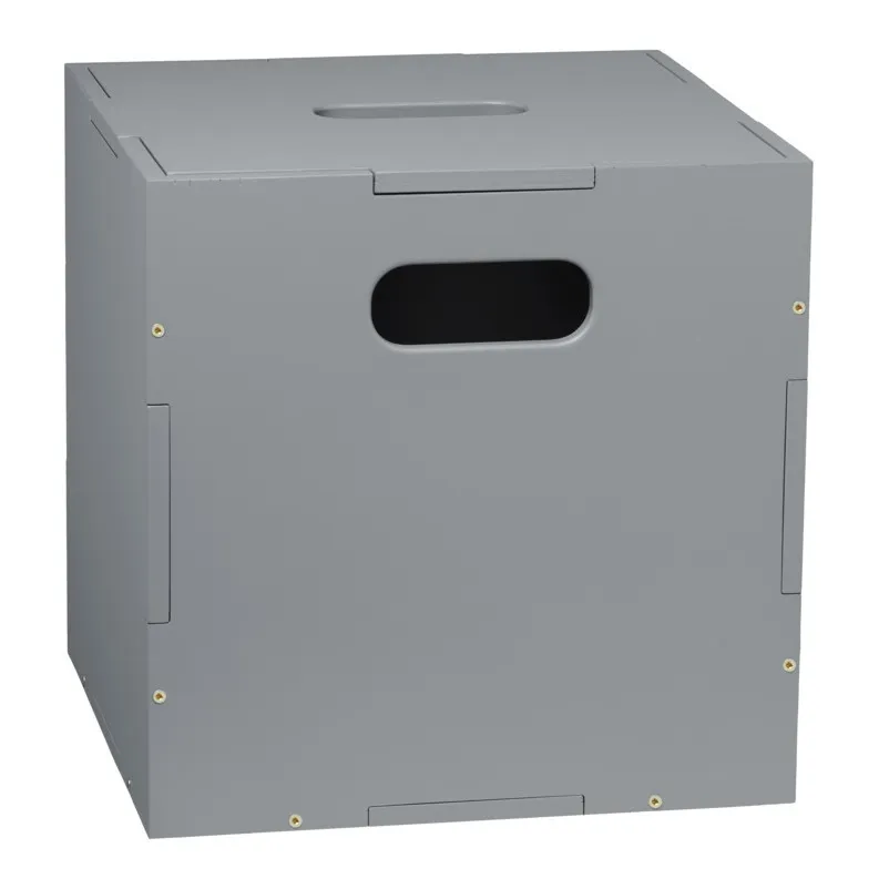 Cube de rangement | Gris- Image produit n°0