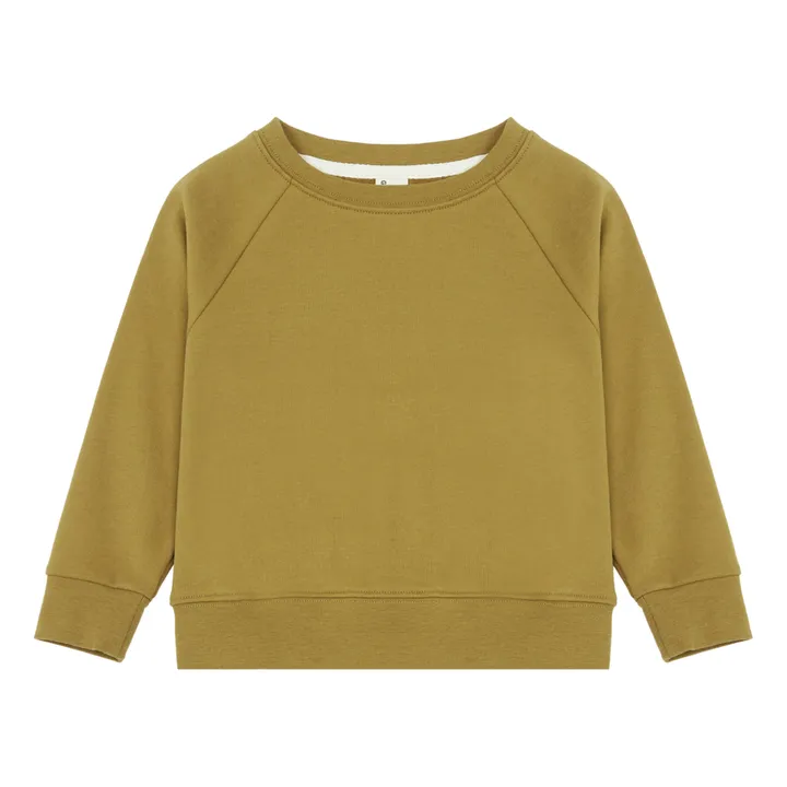 Sweat Coton Bio | Vert kaki- Image produit n°0