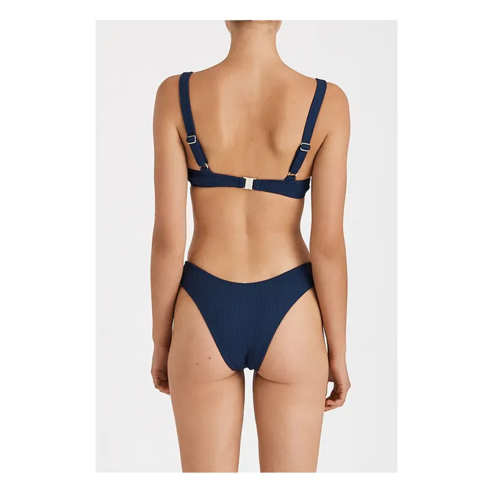 Zulu Zephyr Curve Bikini Bottoms Navy Blue Smallable