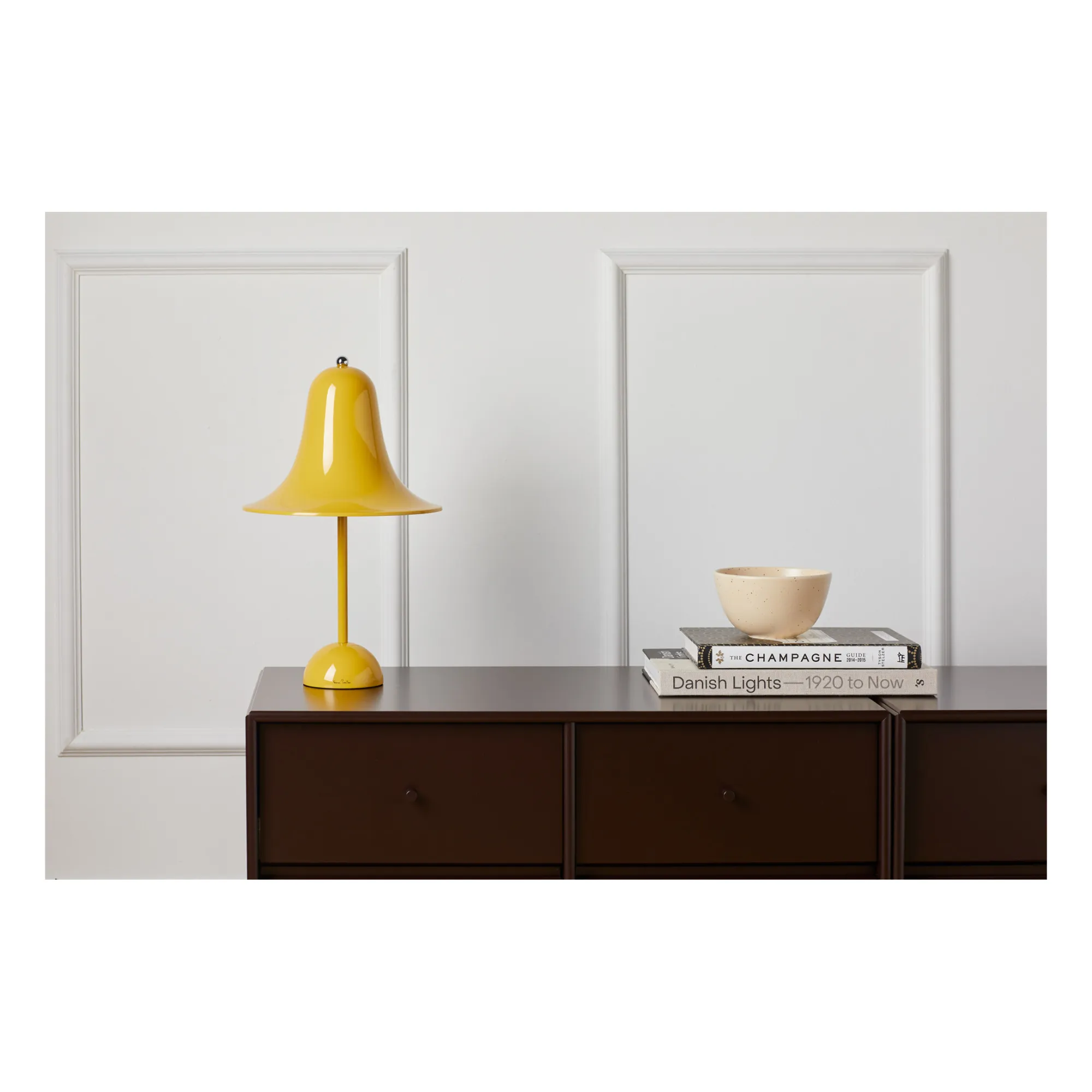 Lampe à poser Pantop | Jaune moutarde- Image produit n°3