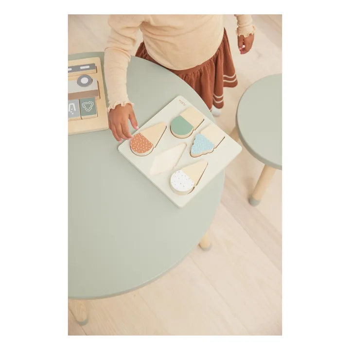 Puzzle glaces en bois- Image produit n°1