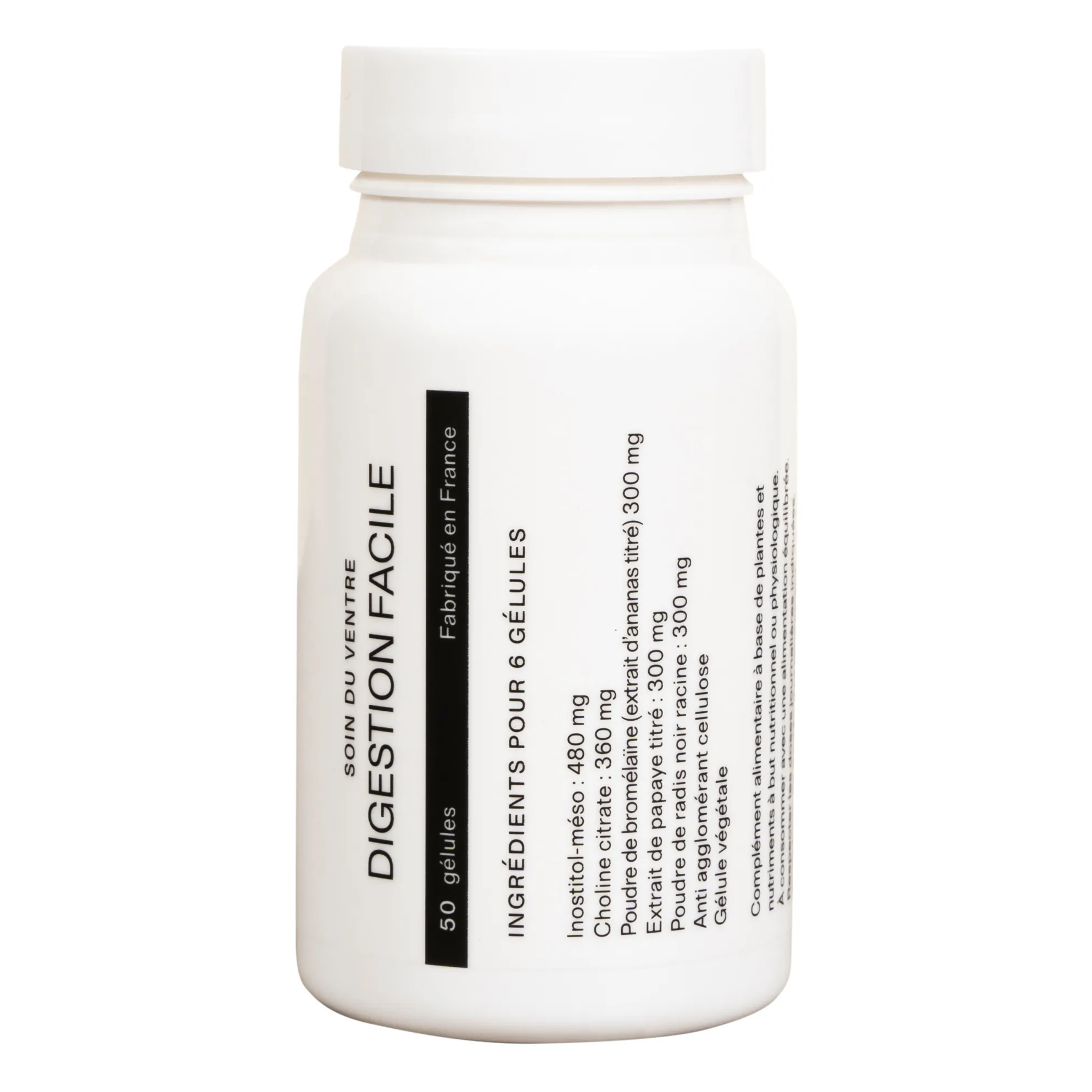Digestion Facile Complément alimentaire - 50 gélules - Image produit n°2