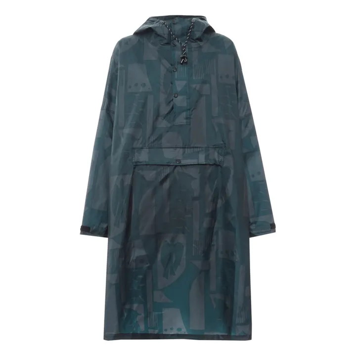 Cape Imperméable Art Camo | Noir- Image produit n°0